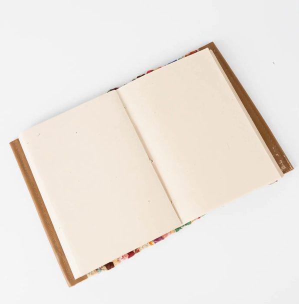 Woven Recycled Sari Journal