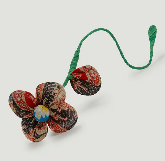 Recycled Sari Flower
