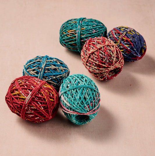 Reclaimed Cotton Sari Yarn 40g